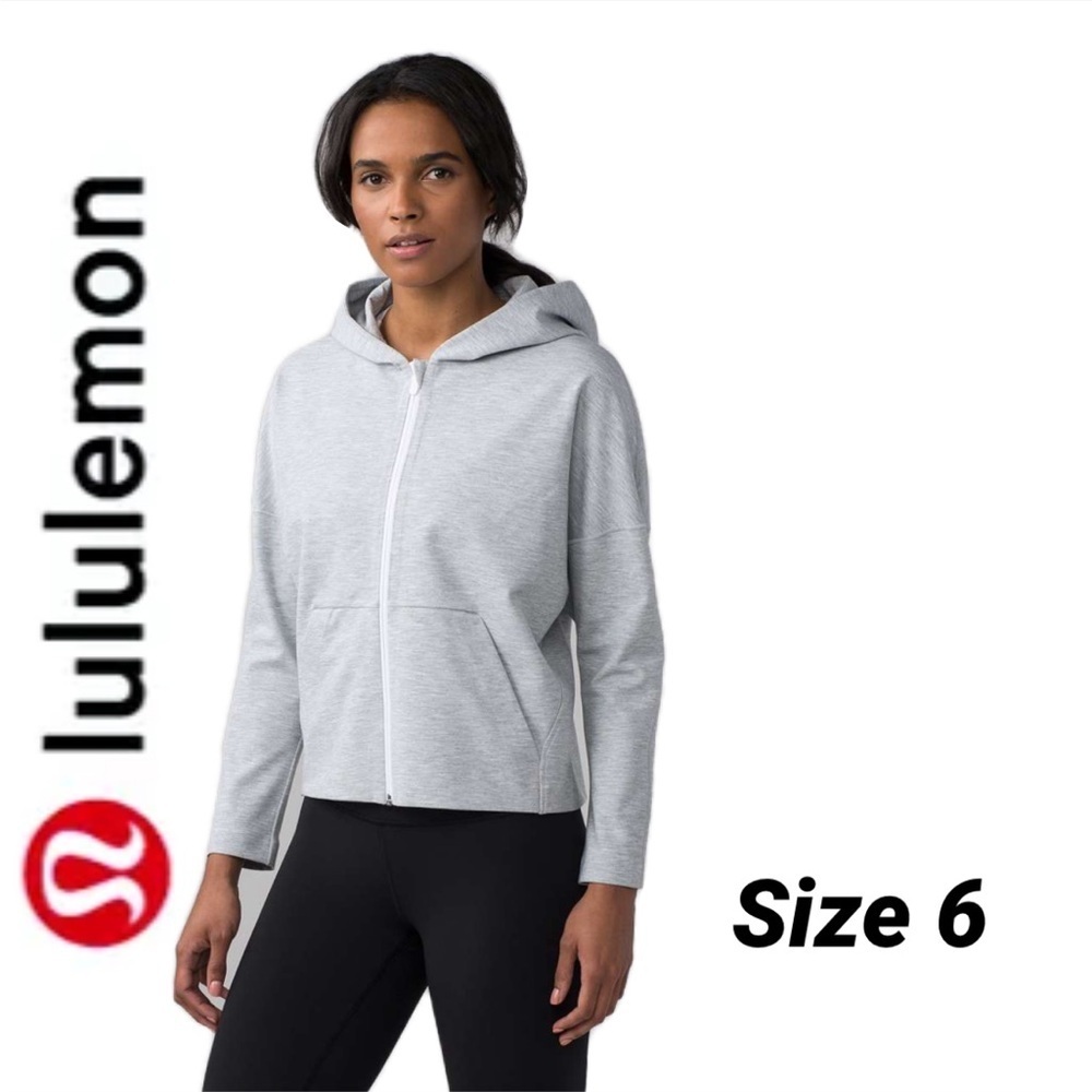 Lululemon. Minimal hoodie, size 6.